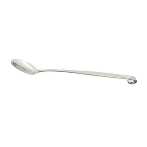 Cuchara Bailarina para Barista de Acero Inoxidable con Gancho 28 cm