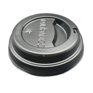 Tapa viajera Negra para vaso de 12, 16 y 20 oz. 100 unidades
