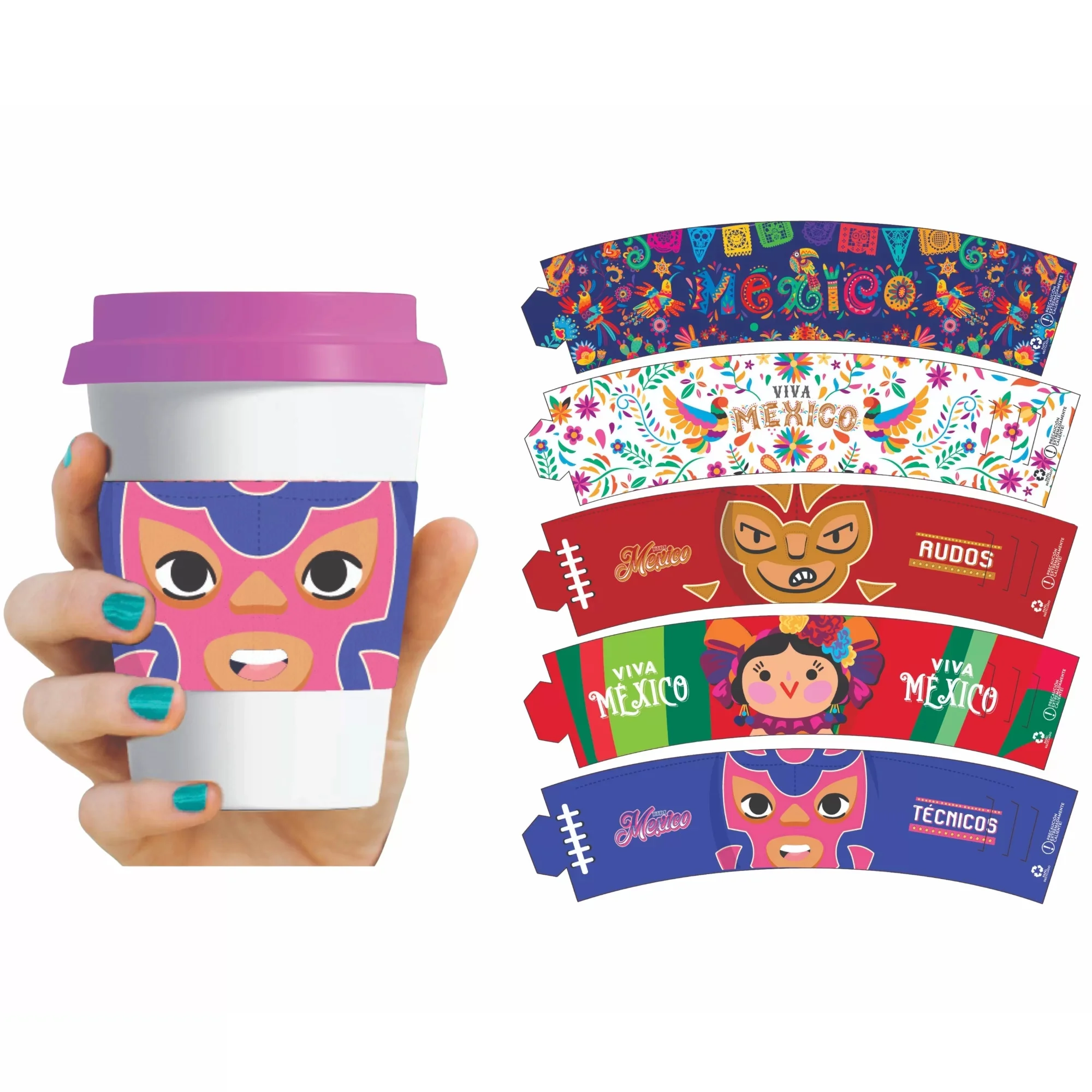 Fajilla o manga edición Fiestas Patrias 16 de Septiembre. 500 pz