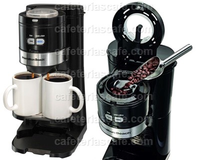 Cafetera Hamilton Beach Moler Colar Servir 49989